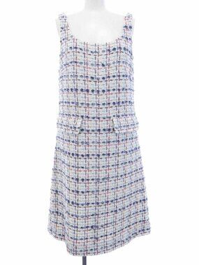 CHANEL | Dresses | Chanel White Tweed Dress 204 | Poshmark CHANEL | Dresses | Chanel White Tweed Dress 204 | Poshmark